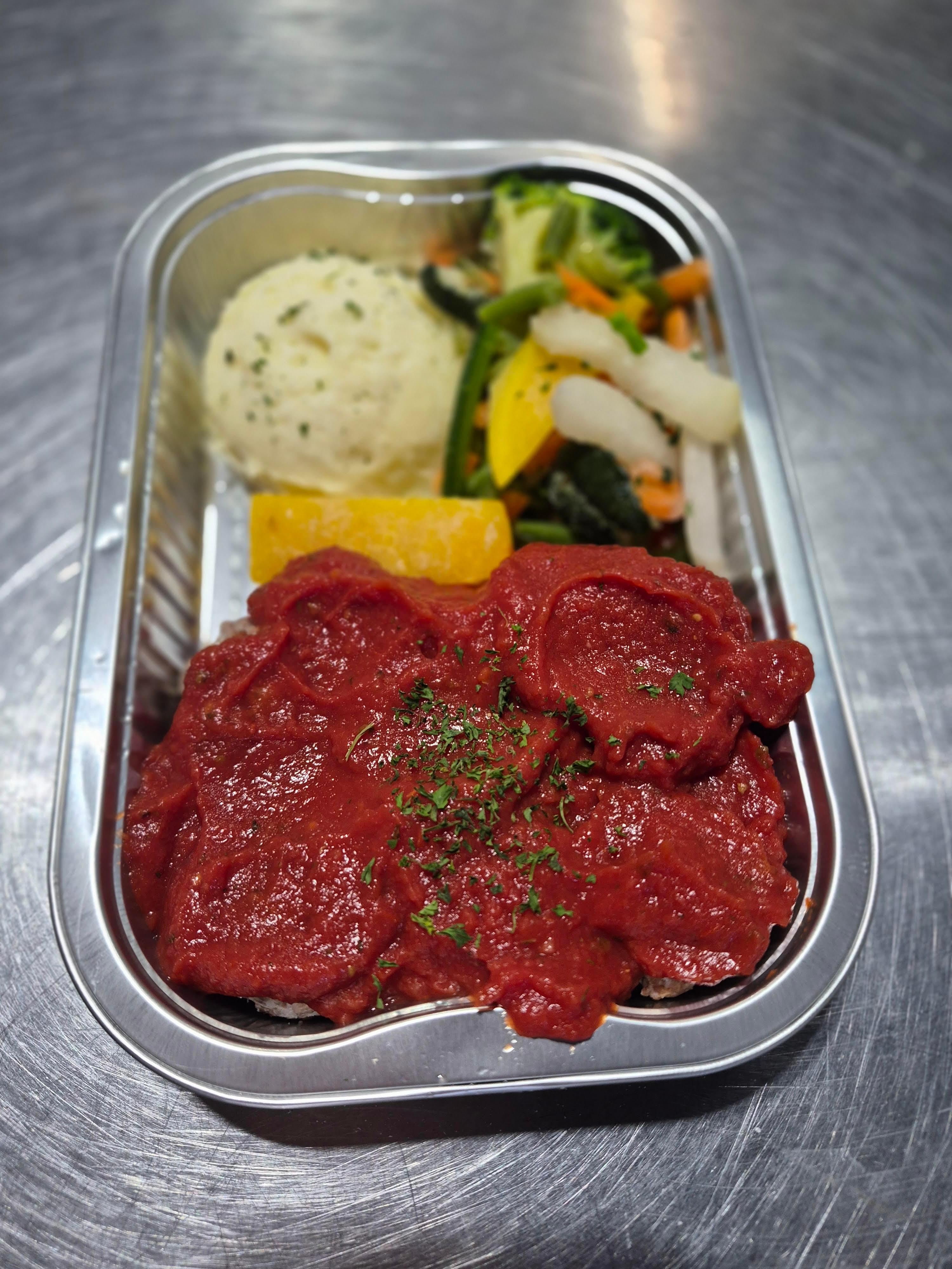 Boulettes de boeuf ItalienneLégumes uniquement